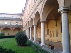chiostro di San Domenico_ Facoltà di Teologia_ Bologna