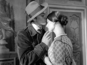 Alain Delon e Lucilla Morlacchi in una scena del film ''Il Gattopardo'' di Luchino Visconti. ANSA /US